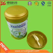 Food Grade Powder Can Plastic Cap with Spoon